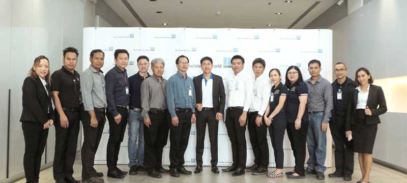 thai insurance association visit the wall tech