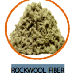 โครงสร้างเส้นใยของฉนวนกันไฟ rockwool