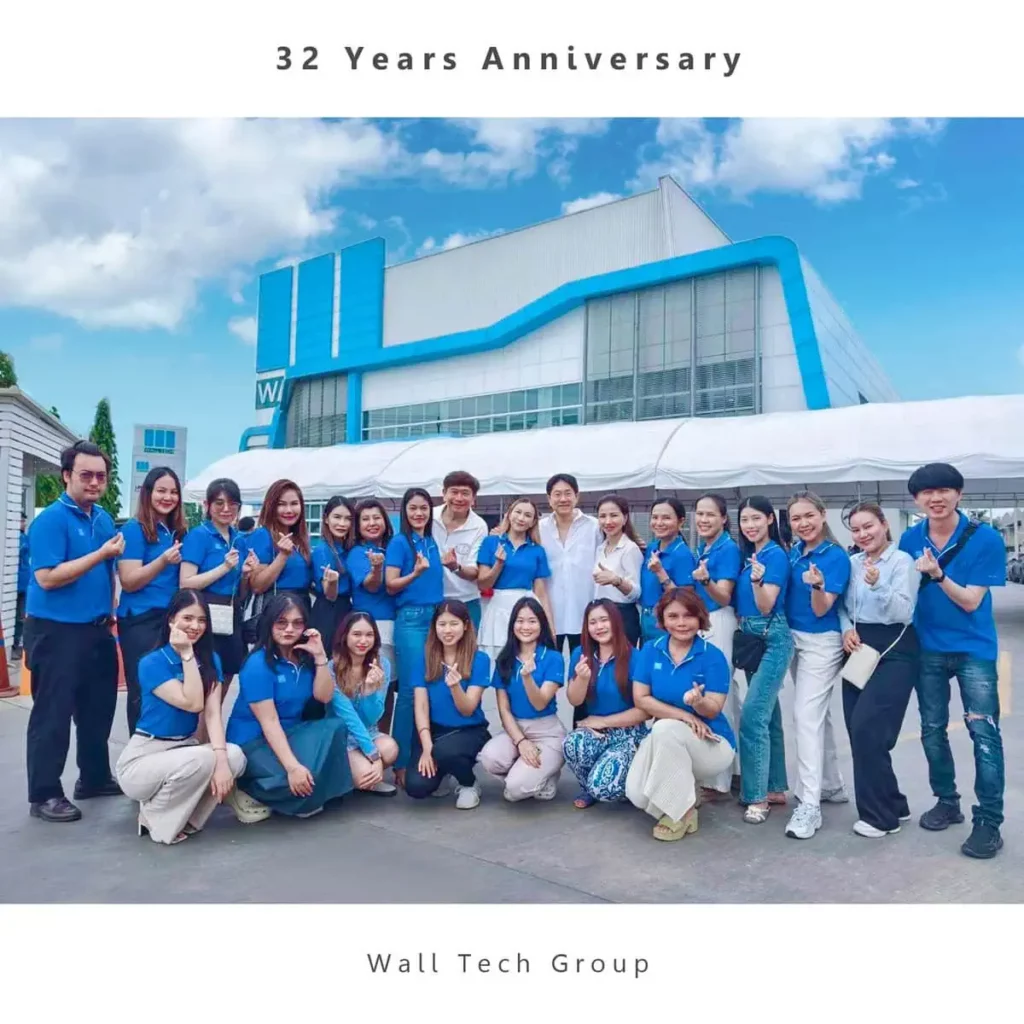 32 Years Anniversary Wall Tech Group