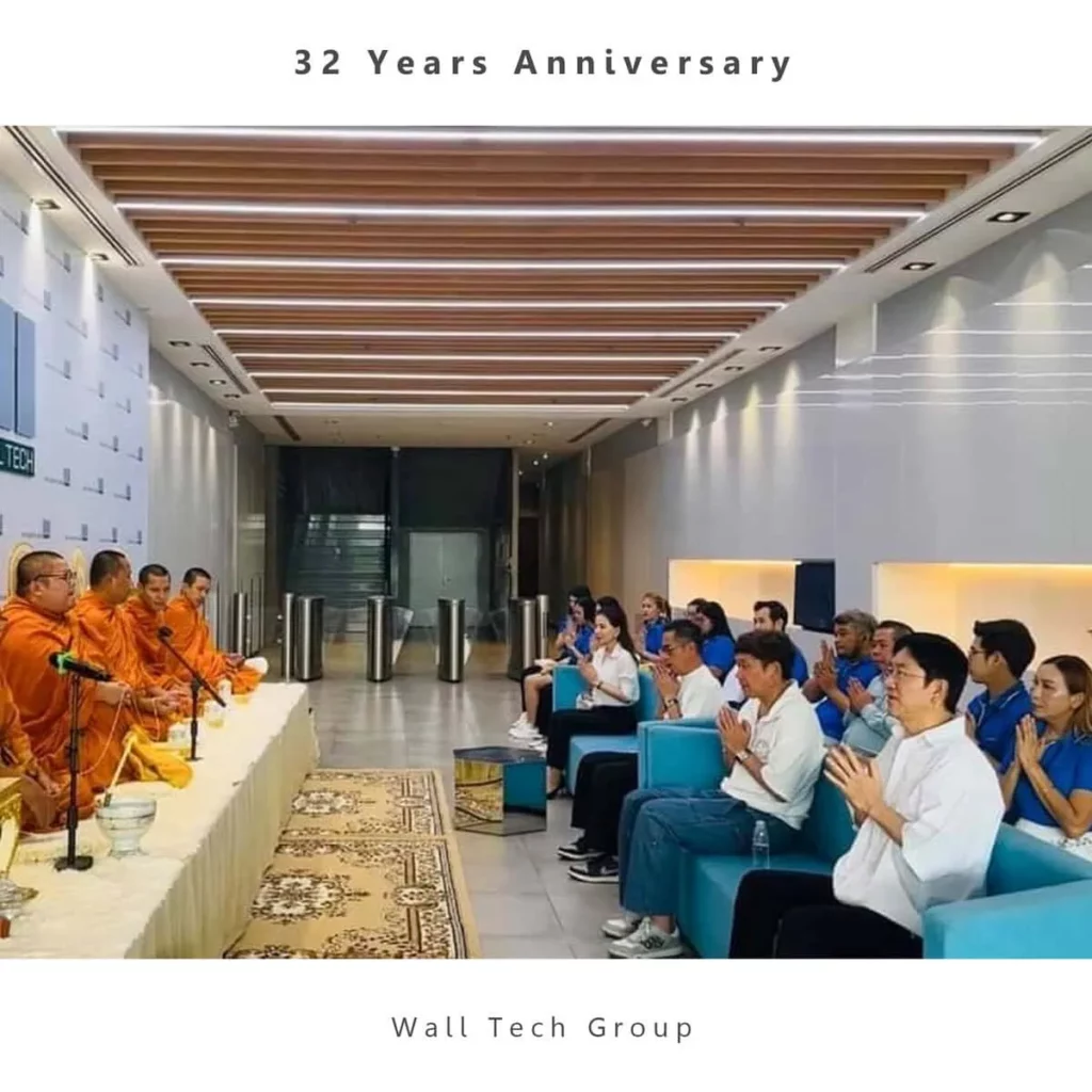 32 Years Anniversary Wall Tech Group