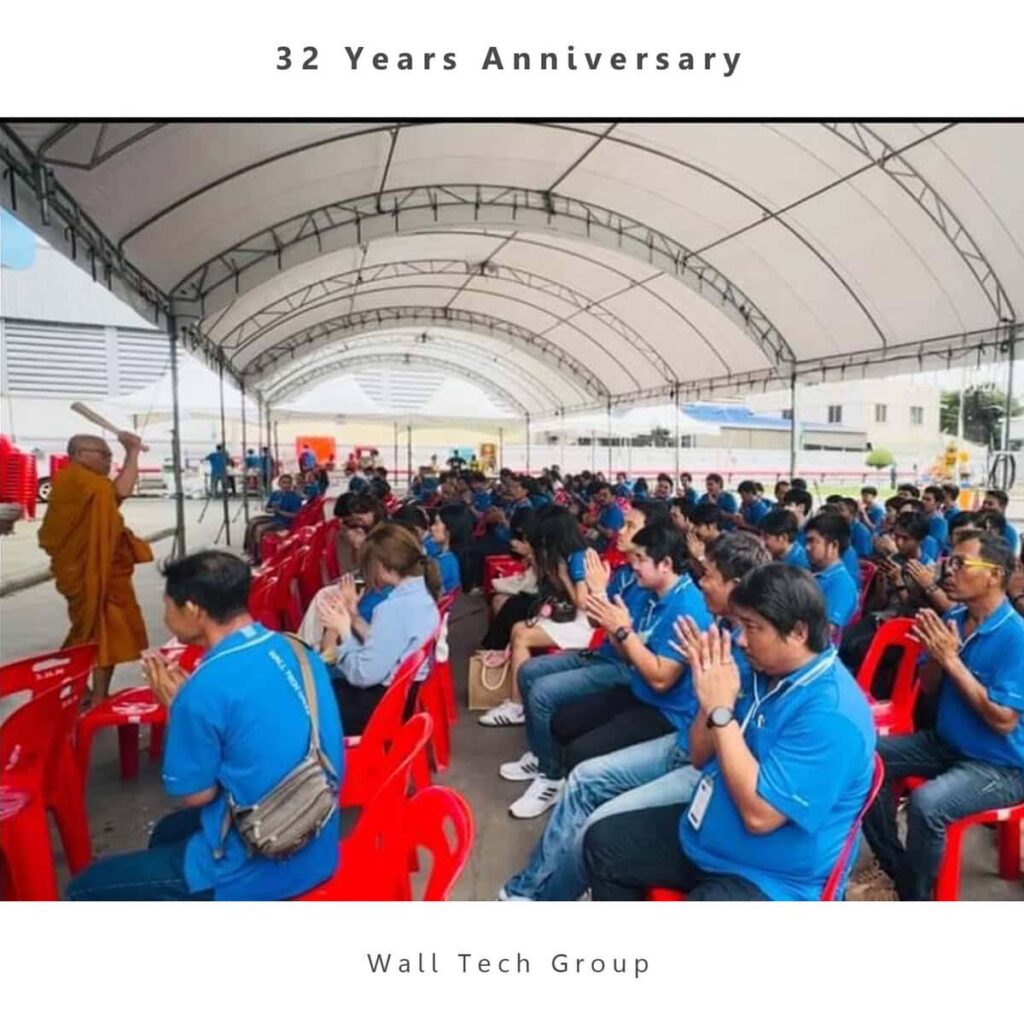 32 Years Anniversary Wall Tech Group