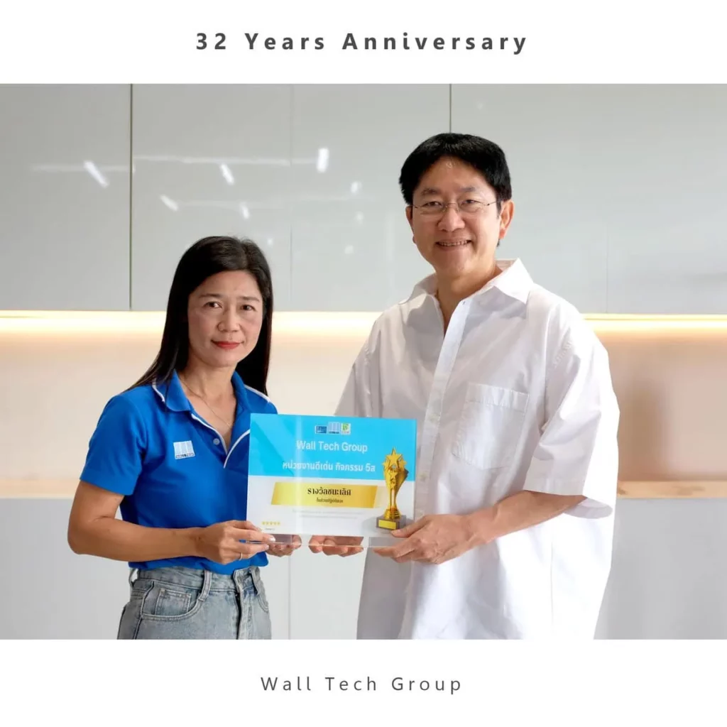 32 Years Anniversary Wall Tech Group