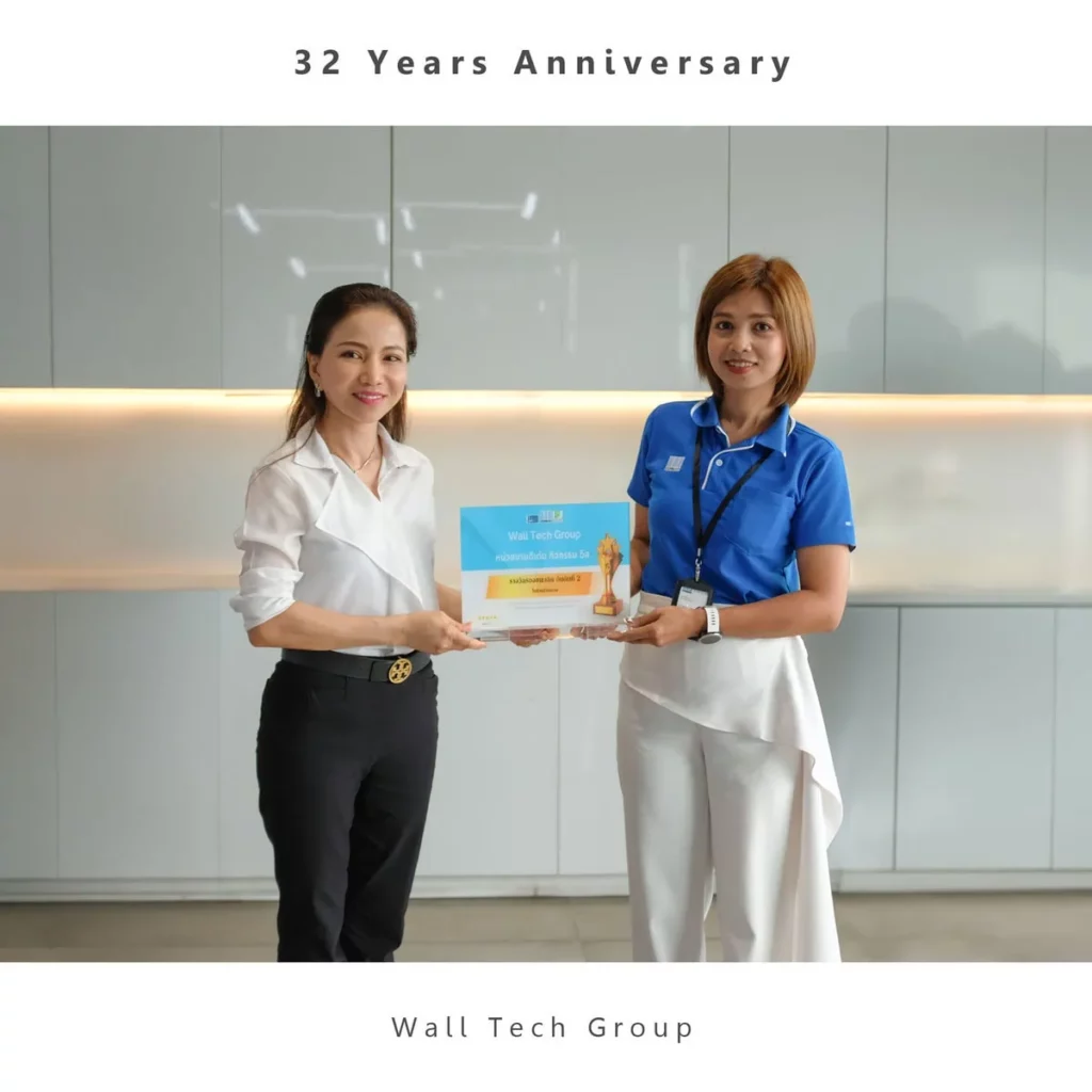 32 Years Anniversary Wall Tech Group