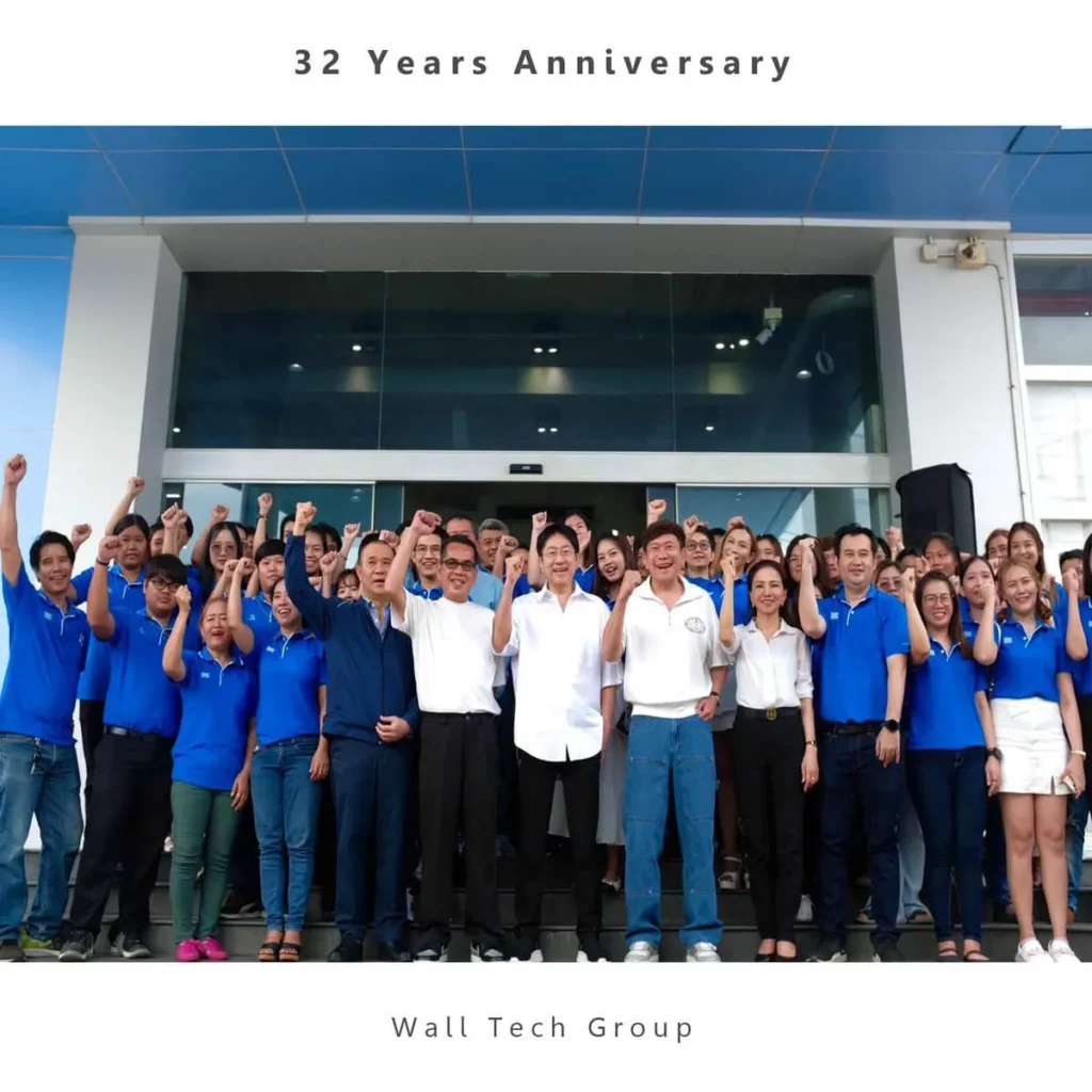 32 Years Anniversary Wall Tech Group