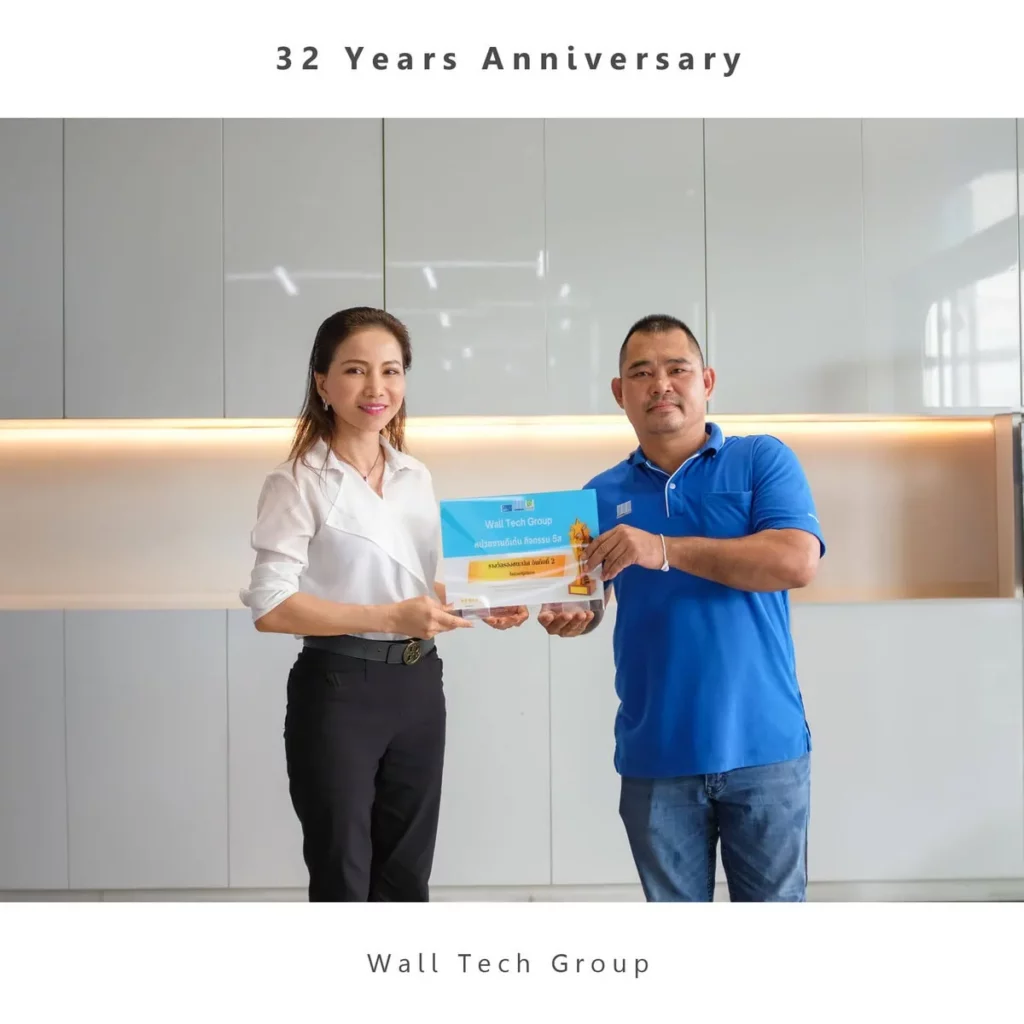 32 Years Anniversary Wall Tech Group