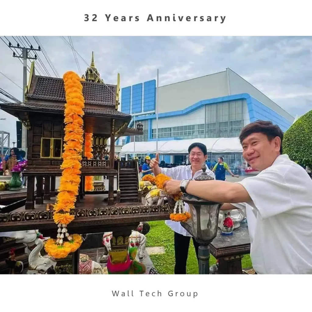 32 Years Anniversary Wall Tech Group