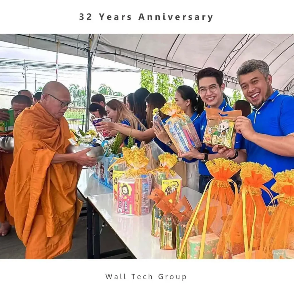 32 Years Anniversary Wall Tech Group