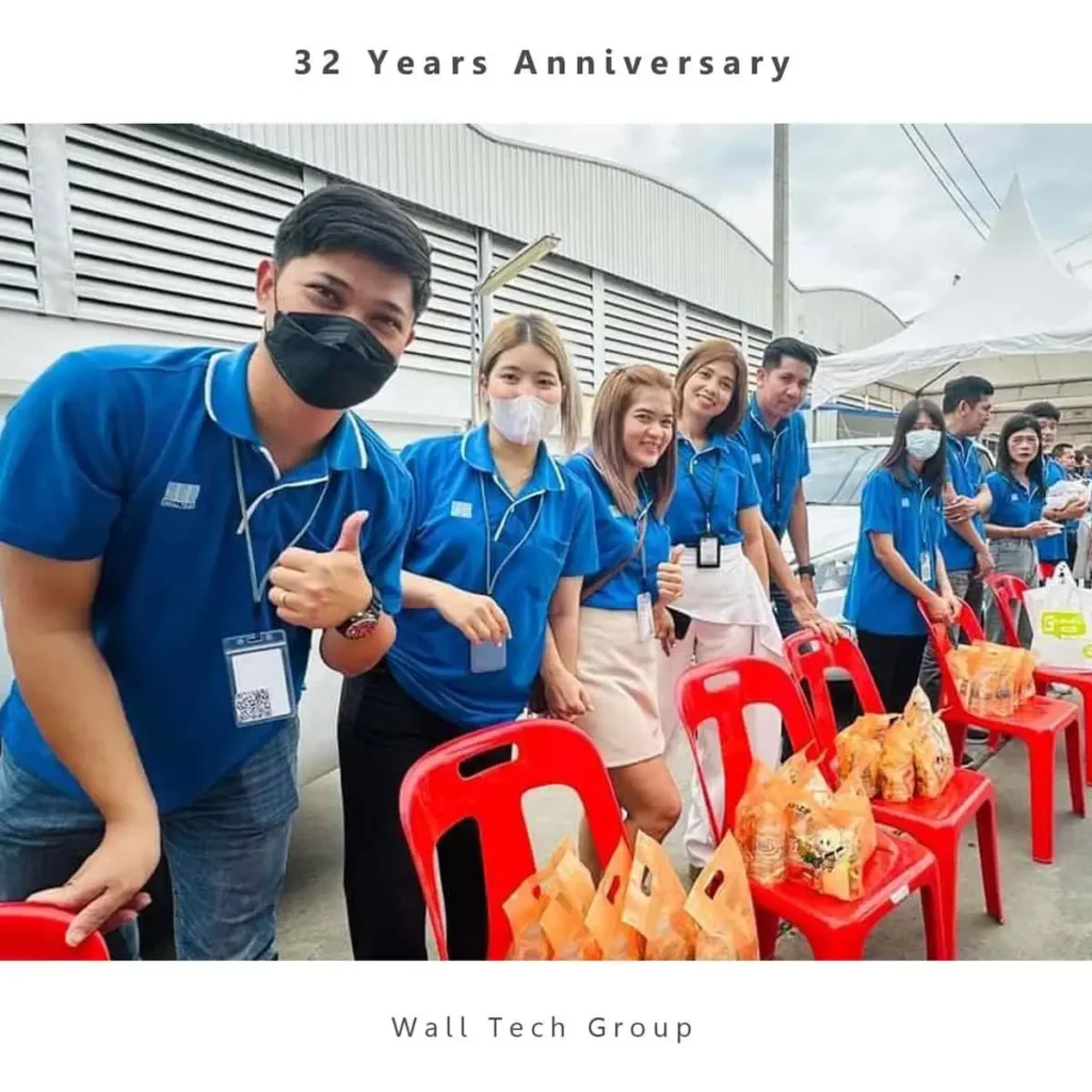 32 Years Anniversary Wall Tech Group