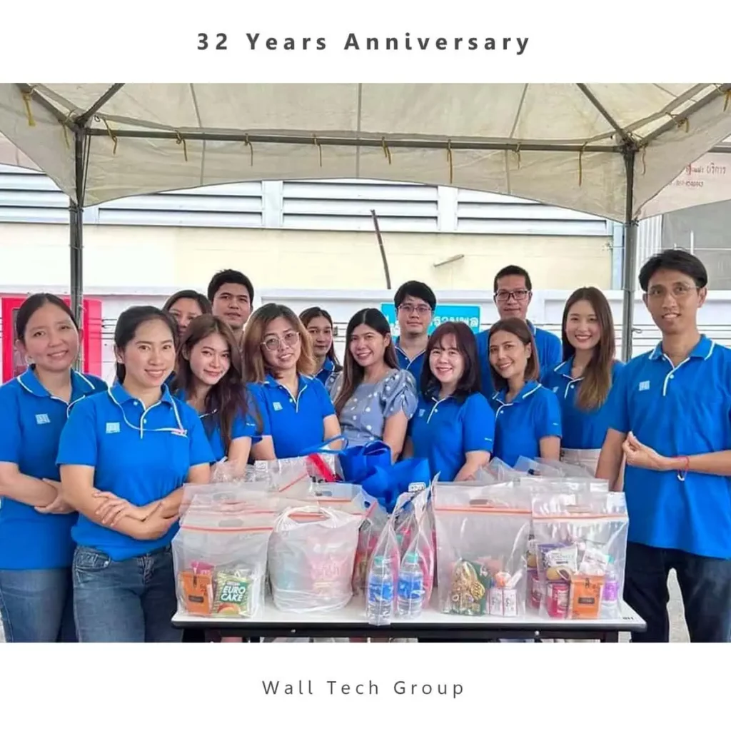 32 Years Anniversary Wall Tech Group